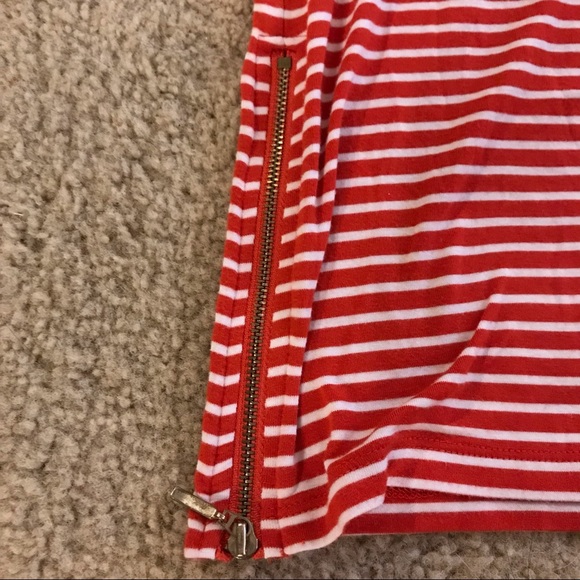 Orange and White Striped Top - Picture 3 of 3